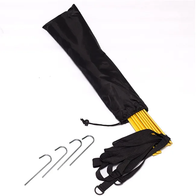
high quality football speed agility ladder with carry bag 