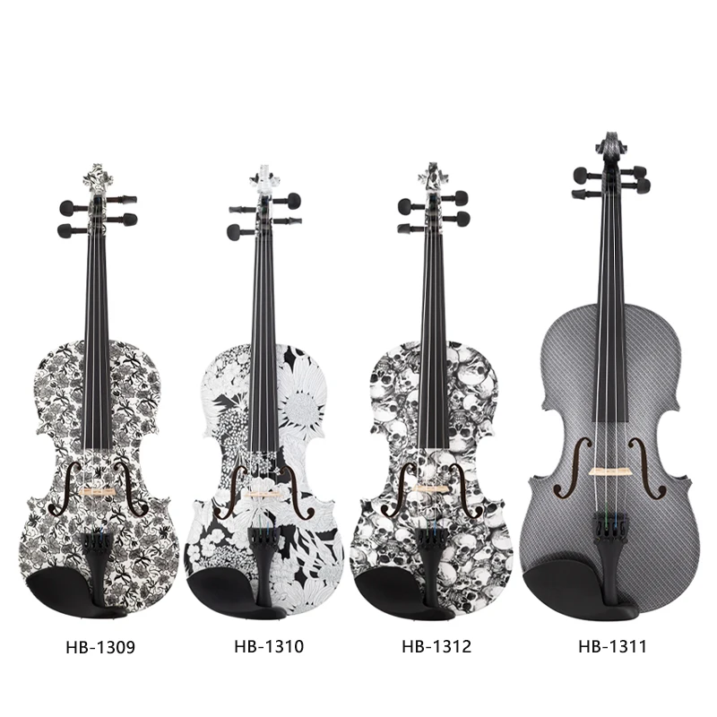 

professional make tool acoustic high quality performance with patented painting colorful violin