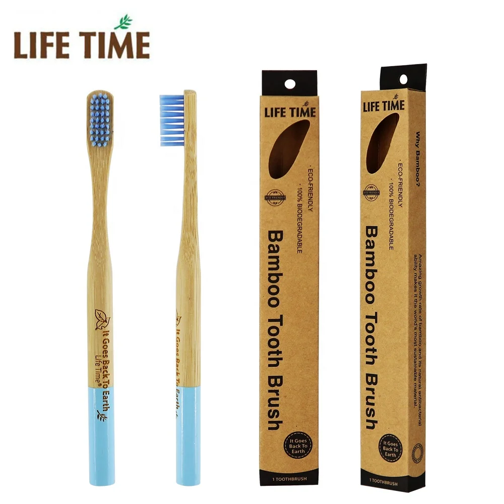 

100% Biodegradable Eco-friendly Wooden Bamboo Toothbrush