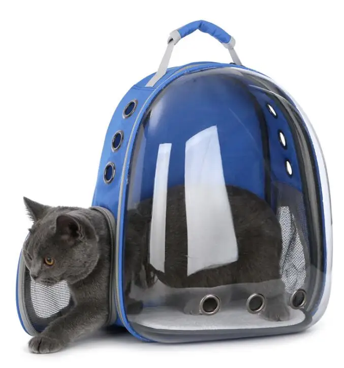 

Portable Breathable Pet Bag Transparent Space Backpack Bag For Dogs And Cats