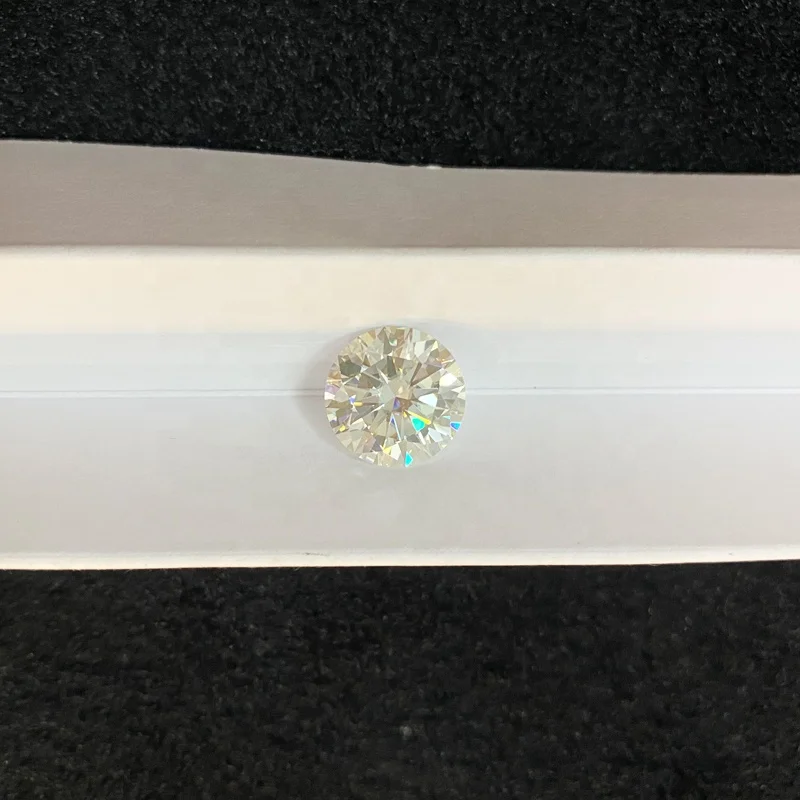 

1ct round brilliant cut moissanite diamonds Wuzhou wholesale price high quality synthetic moissanite