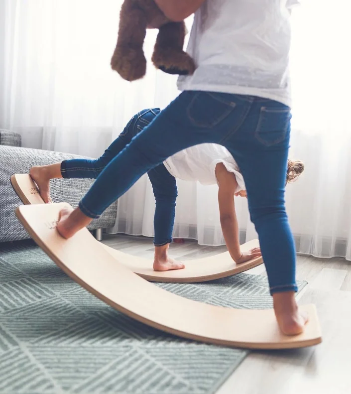 kinderfeets original kinderboard versatile waldorf balance board