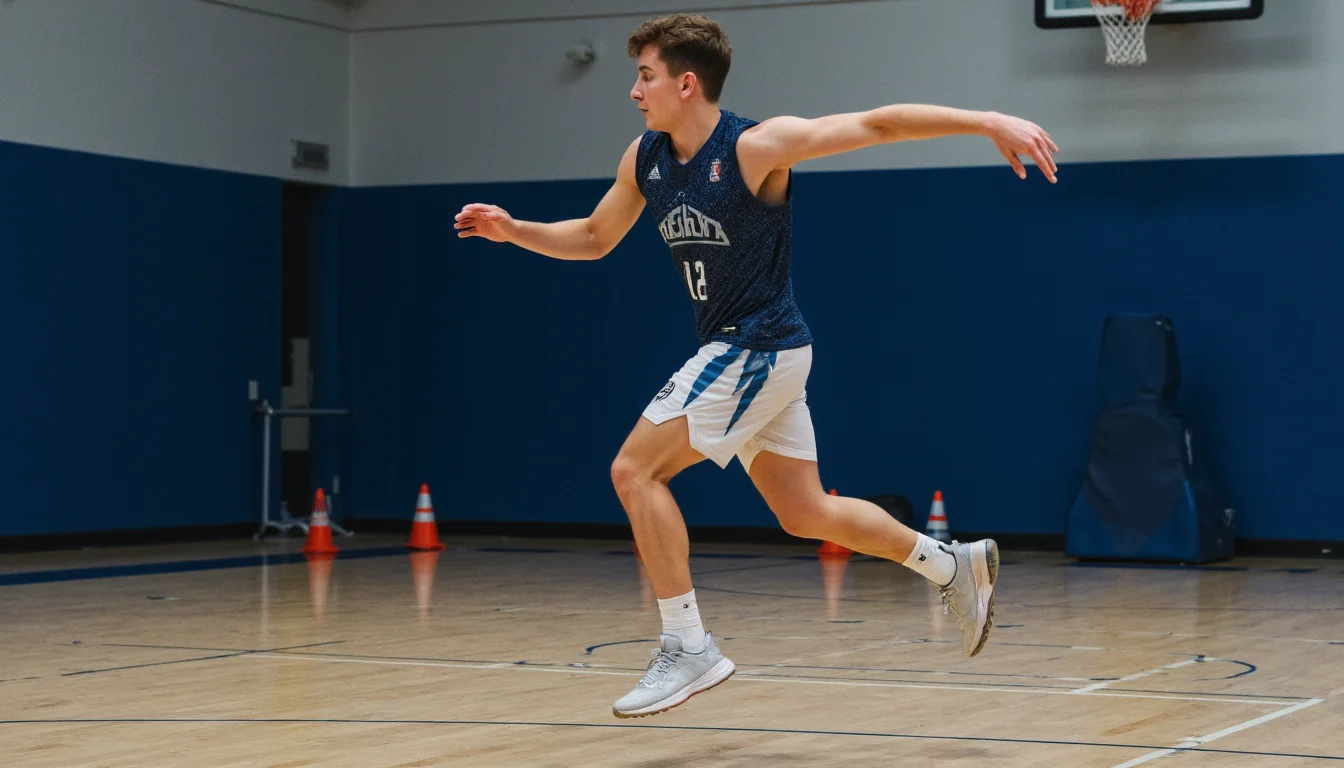 Landing In Basketball How to Develop Youth Basketball Jump Efficiency in 2026: The Landing ...