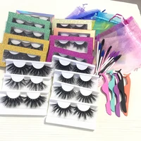 

Big sales!! various free gifts Free Shipping 20 pairs long lashes Mix lash styles 25mm mink eyelashes