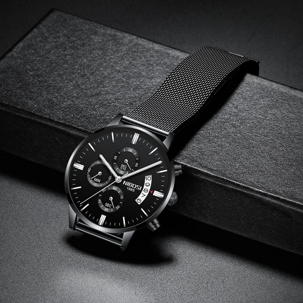 

2019 Ruixine design big face watches for men japan movt quartz watch stainless steel back wrist watch