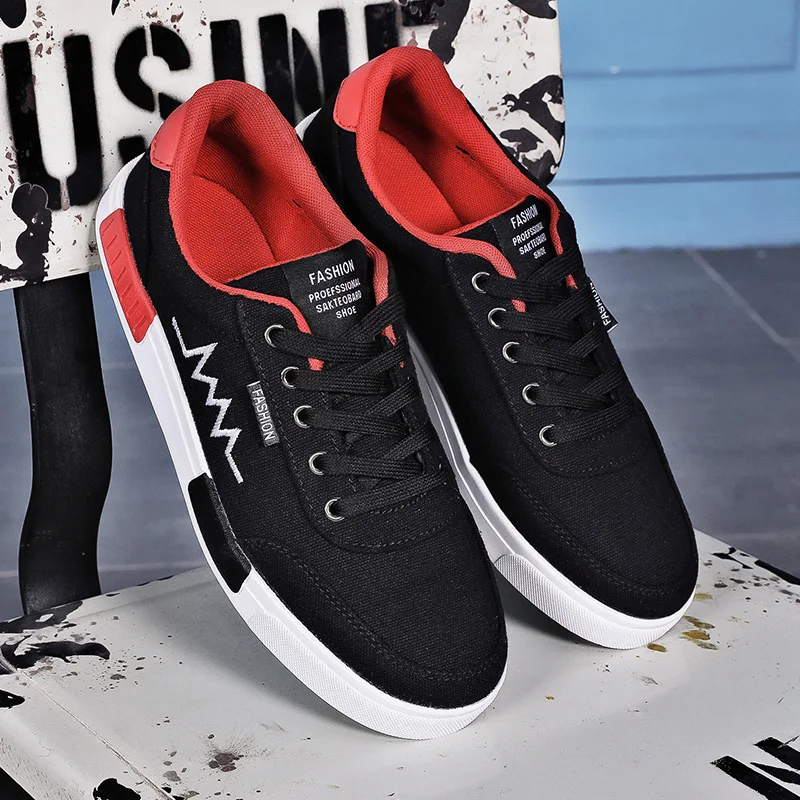 

Men's shoes autumn and winter sports and leisure explosion models canvas shoes