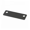 Stamped aluminum gasket double hole flat pad for custom processing of door and window fittings factory