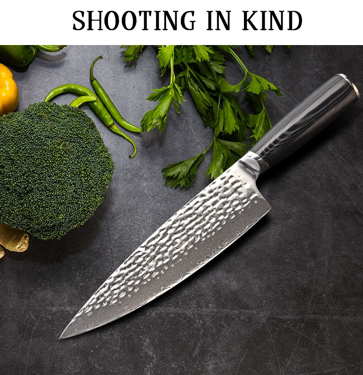 Japanese Damascus Aus10 Steel Blanks Kitchen Chef Knives Buy Quality