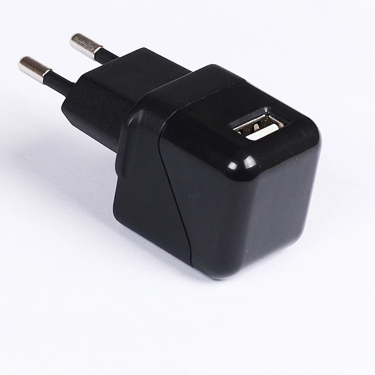 

2021 Free Sample Latest Custom Made ETL Certified 5W EU/US plug Smart IC wall charger charging for mobile phone