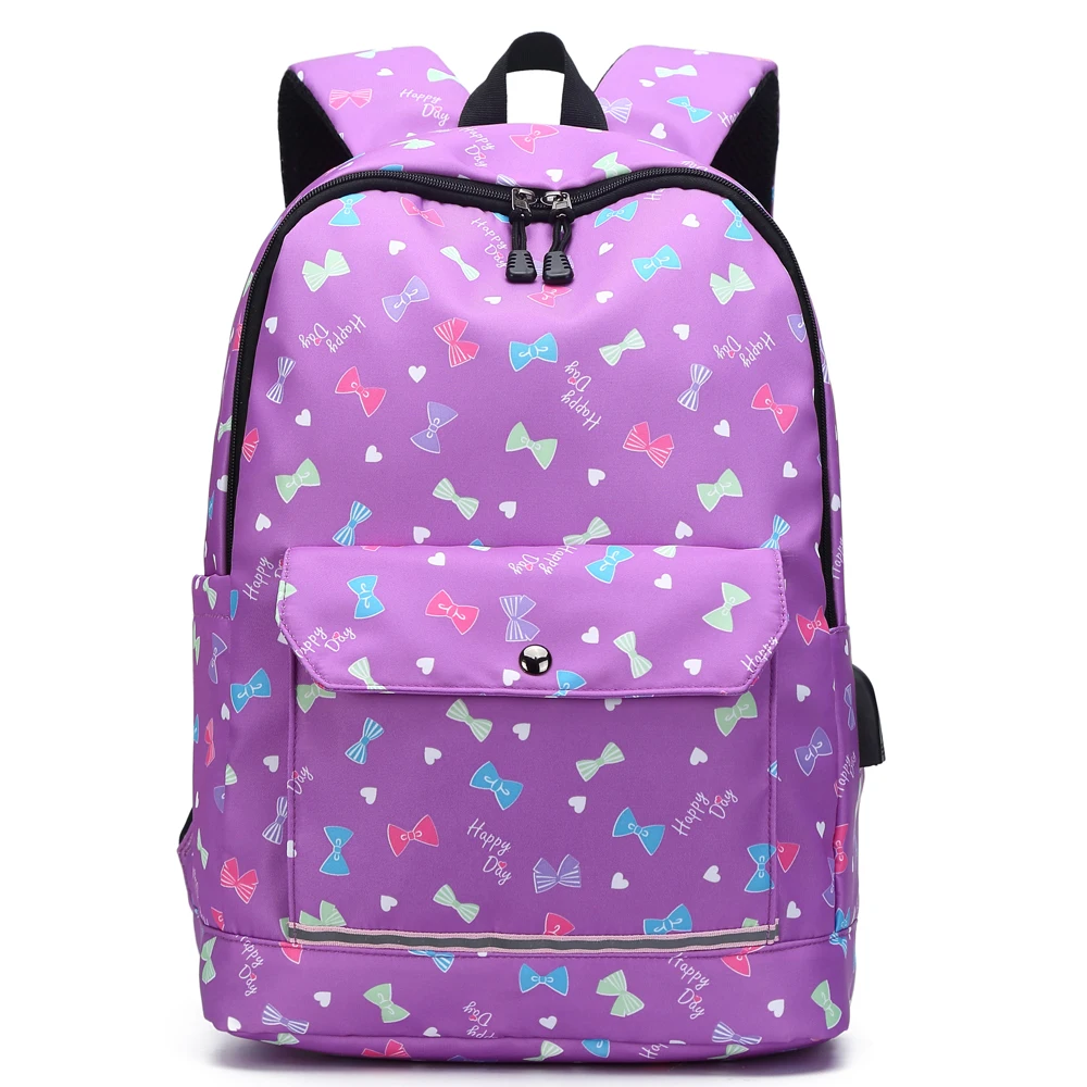 Bags for women travel middle school leisure 15.6 Inches laptoptop waterproof backpack