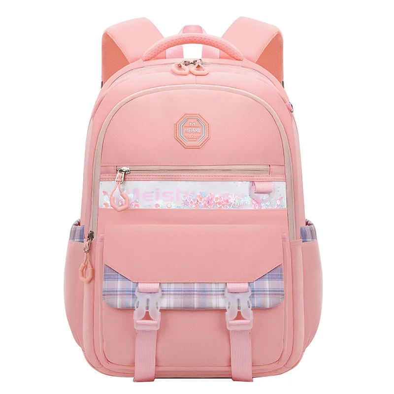 

2023 new trendy student schoolbag 1-6 grade spine care shoulder bag school book bag mochila escolar