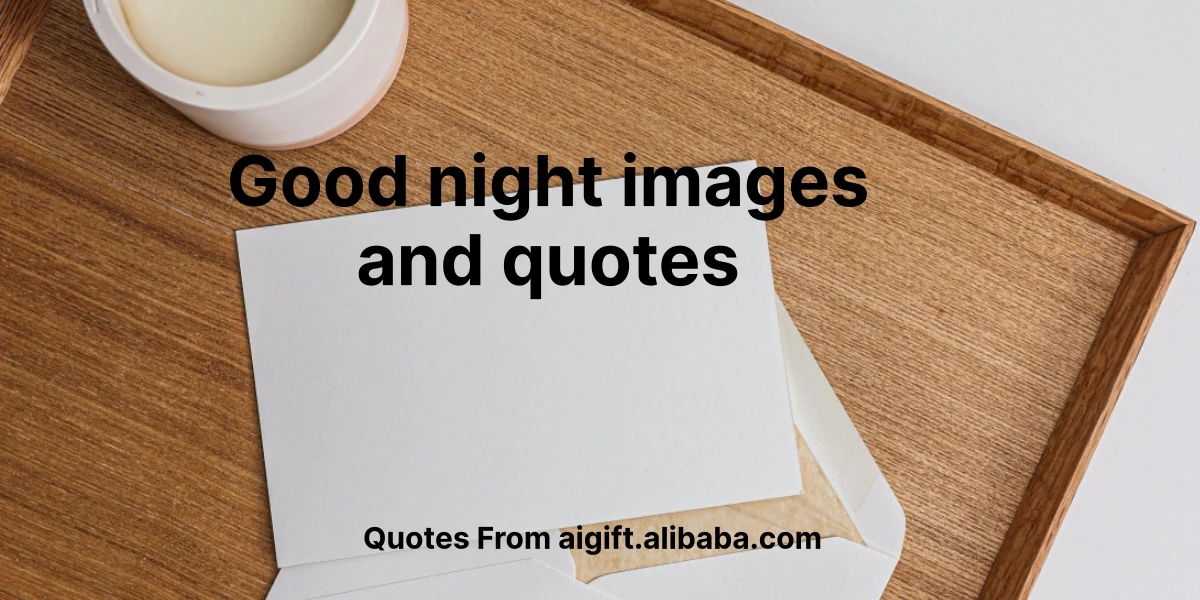 good night images and quotes