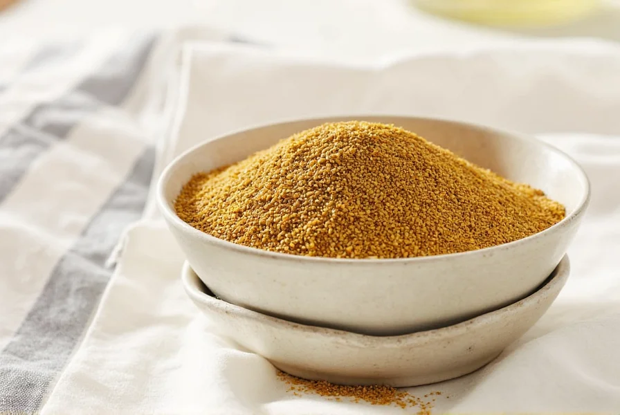 Spice Rack with Mustard Seeds