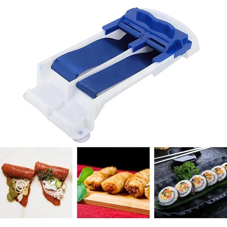 Kitchen Cabbage Rolling Leaf Roll Maker Tool Diy Plastic Sushi Roller ...