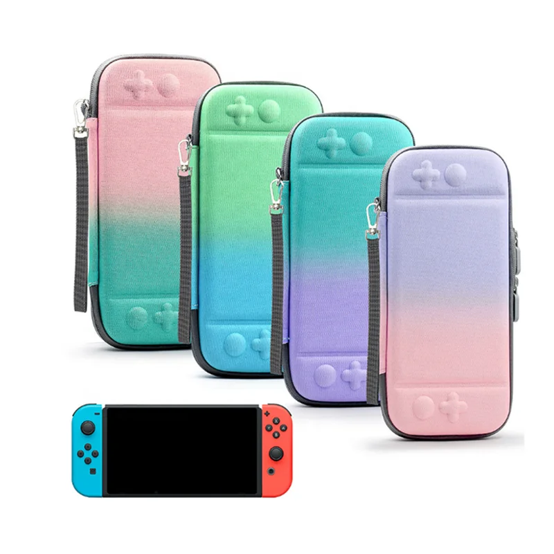 

Good Quality Multi-colors Multi-stylesTravel Storage Game Accessories Carrying Case Hard Nylon Carrying Bag for Nintendo Switch, As pictured