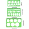 Custom Size Plastic Architectural Templates Interior Design Template Acrylic Drafting Tools