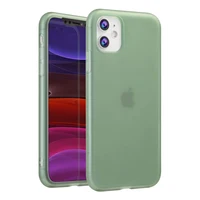 

Liquid Silicone Latex Case Baby Skin Smooth Ultra Slim Thin Translucent Soft Gel Rubber Matte Cover Case for iPhone 11