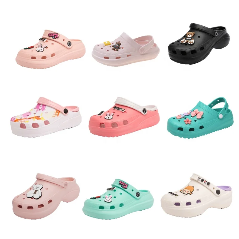 

Cave shoes female ins tide non-slip cute girl garden student fashion all-match outer wear Baotou beach sandals