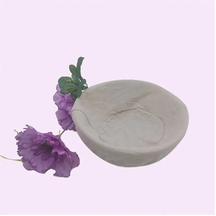 

round fermentation kit bread sourdough proving proof basket, Beige