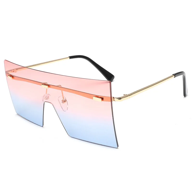 

I VISION march expo 2021 Clear Oversized Square Sunglasses