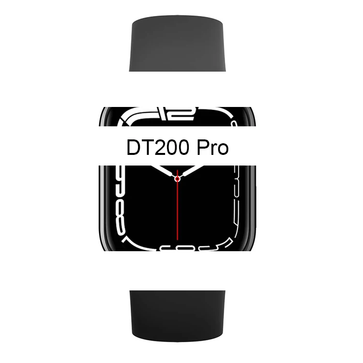 

2022 IWO Series 7 NFC Smartwatch Smart Split Screen BLE Call Custom Dynamic Watch Face AI Voice Assistant DT200 Pro Smart Watch