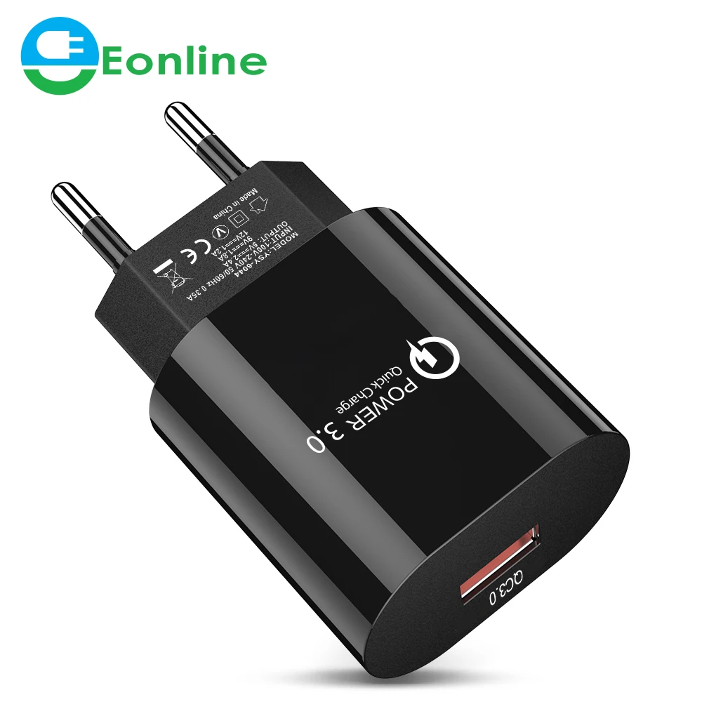 Mobile Phone USB Charger USB Travel Charger Smart Tablet Charging Head for iPhone XS XR QC 3.0 Single Port Fast Charger Mobile Phone USB Charger USB Travel Charger Smart Tablet Charging Head for iPhone XS XR QC 3.0 Single Port Fast Charger