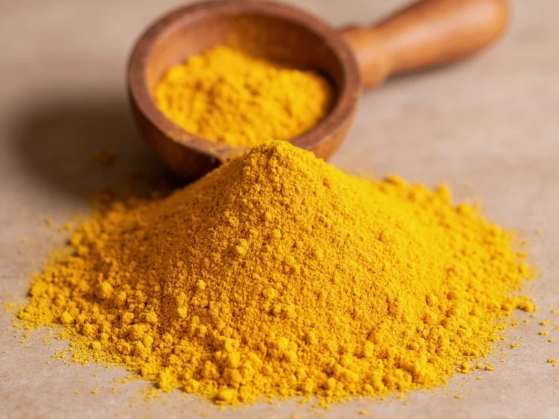 spice yellow powder