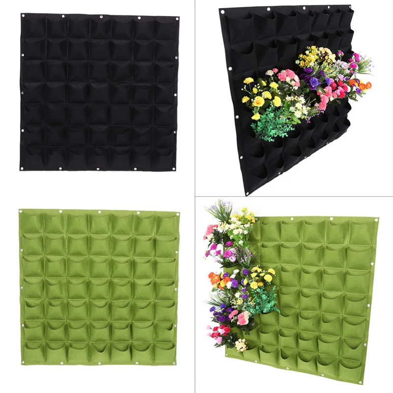 

Garden Wholesale Growing Bag Cheap Rates Grow Bags Felt Square Strawberry Hanging Garden Wall Planting Bags For Plants, Customer's requirement