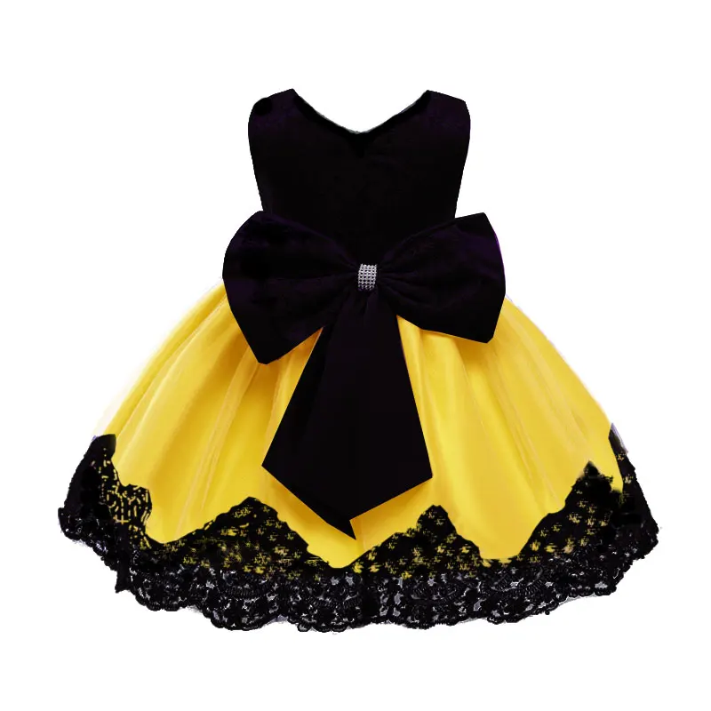 

New design in 2021 girls princess 1-5 years old baby girl wedding dress dress for princess party wholesale girl's dress