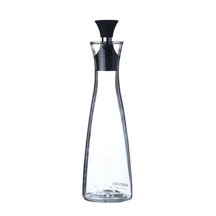 

European oil bottle high temperature resistant and side leakage glass oil bottle liquid soy sauce vinegar seasoning bottle, Colourless