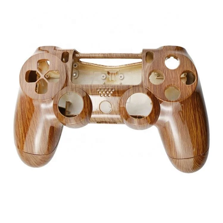 

Wooden Plastic Replacement Housing Case Shell Cover For Sony Playstation 4 Ps4