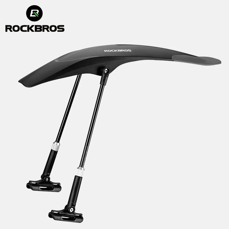 

ROCKBROS Adjustable Cycle Mudguard Bicycle Mountain Bike Bicycle Mudguard Plastic Fat Bike Front Rear Fenders
