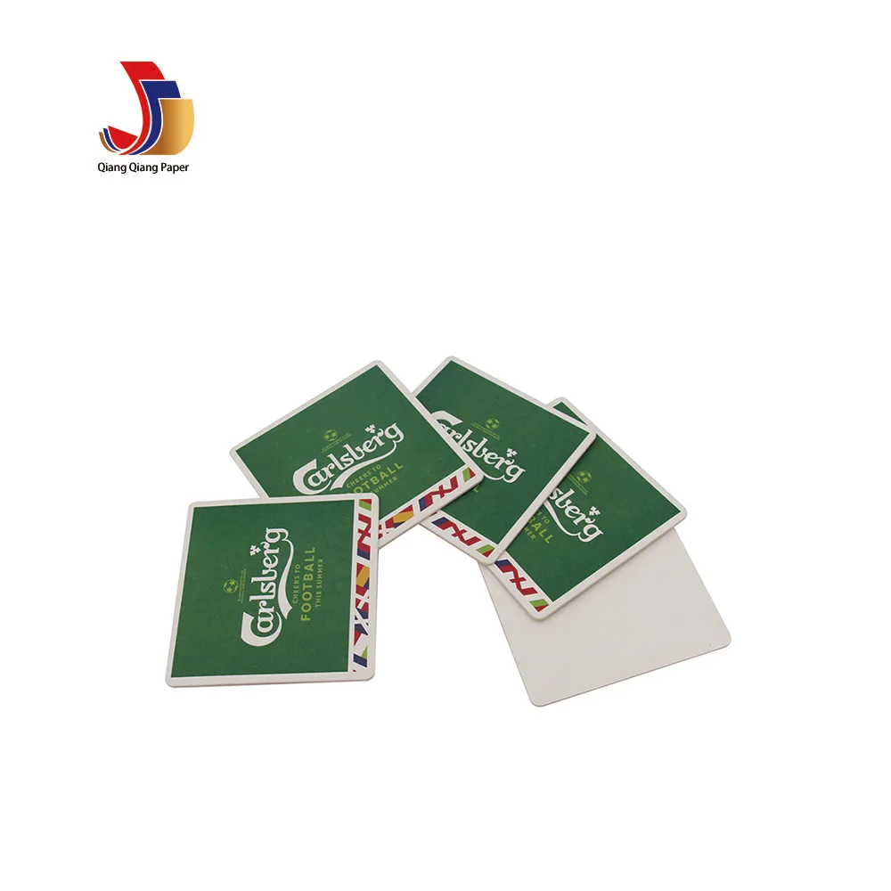 

Office use moisture absorber coaster with custom logo, Customized color