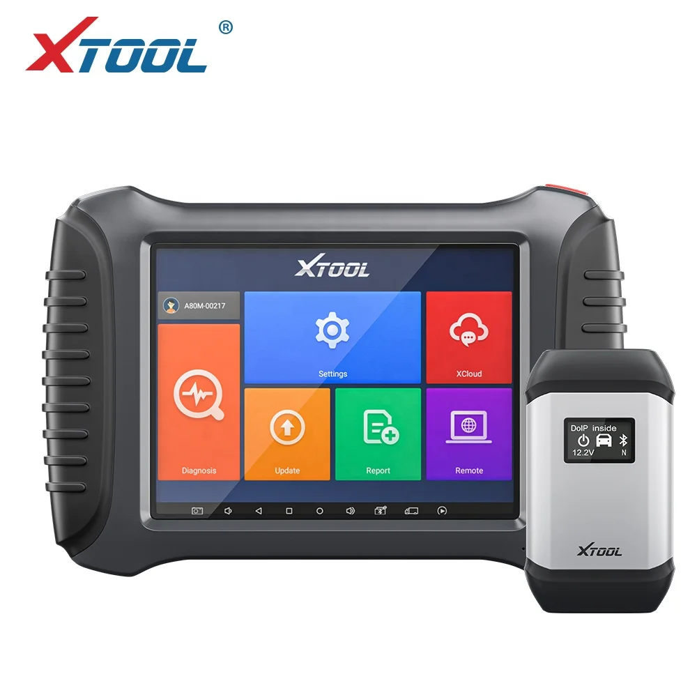 

XTOOL A80 pro Master with VCI Programmer J2534 Automotive Scanner OBD2 Car Diagnostic Tool ECU Coding / OBD2 Car Programmer
