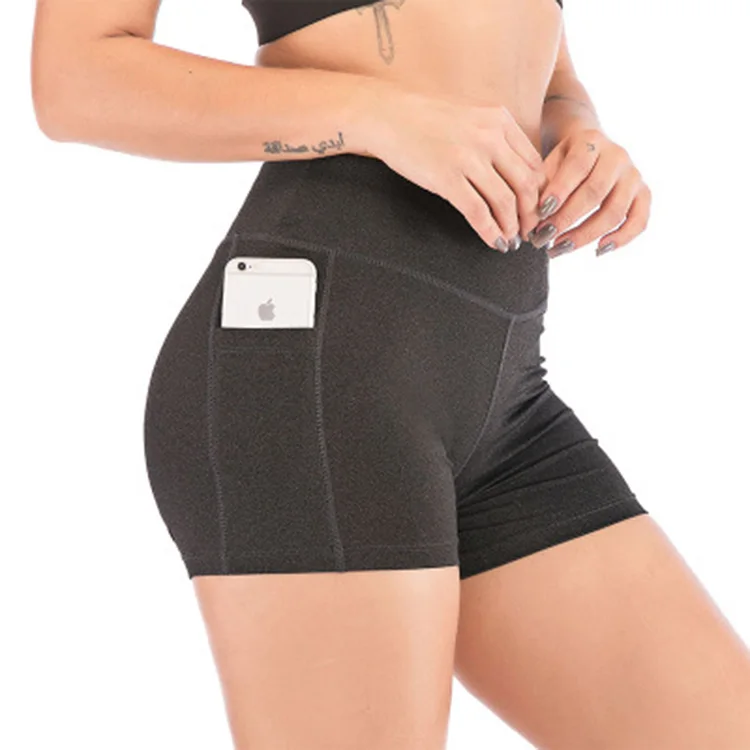 

summer shorts women yoga shorts Running Sport gym womens Shorts with pockets