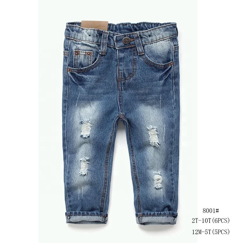 

hot sale ins kids jeans neutral design kids jeans baby boy pants Hight quality boys denim jeans