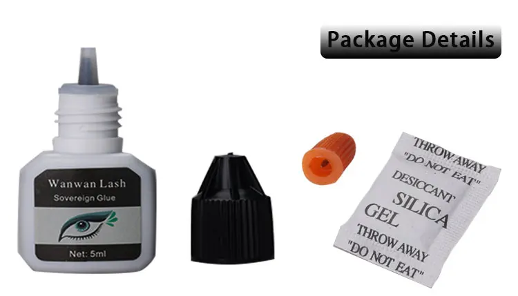 
lomansa macy korea dlux professional Premium Strong Hold Long Persistant Cruelty Free portable Eyelash Extension Glue 