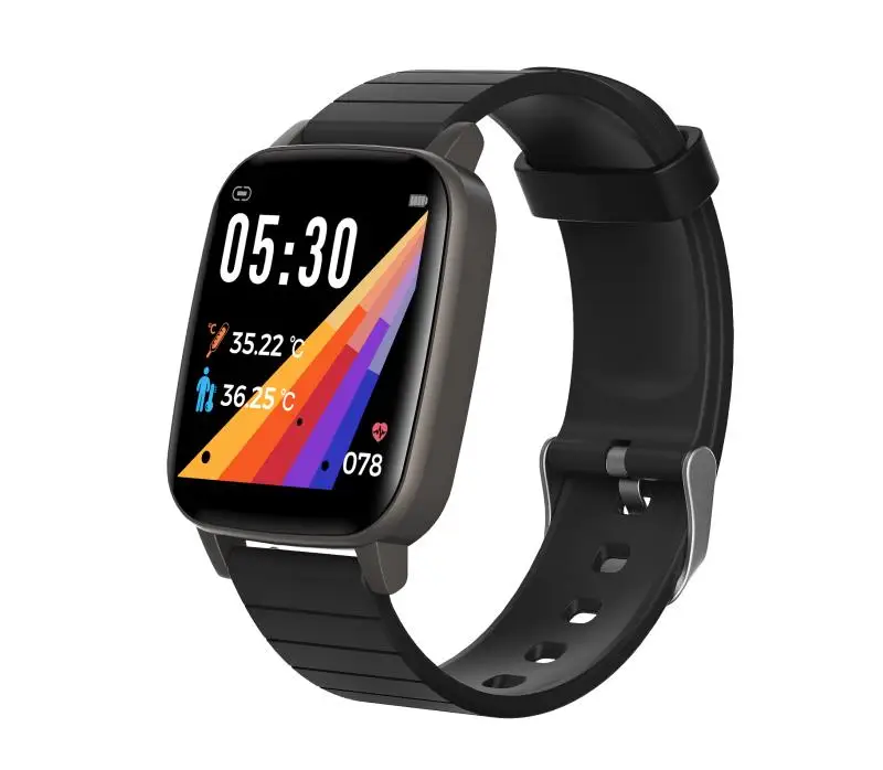 

Wrist Watch Measuring Thermometer SDK Body Temperature Smart Watch Fitness Band