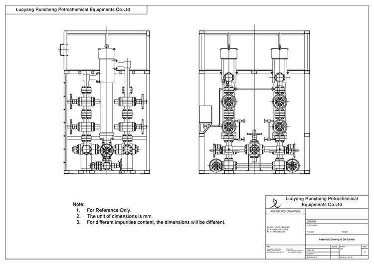 Dual Pot Sand Filter