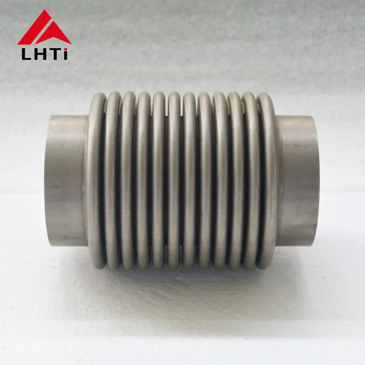 2.5" 3" 3.5" 4" Gr2 titanium exhaust bellows flex connector coupling joint
