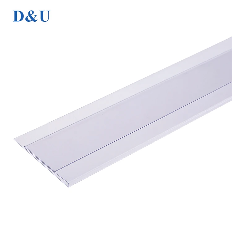 
Hot Sell Clear Label Holder Plastic Price Tag Label Holder Strip For Supermarket 