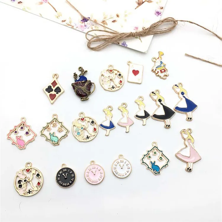 

Silver Tiny Charms Wholesale Jewellery Dainty Rabbits Kawaii Earring Charms For Beauty Girls