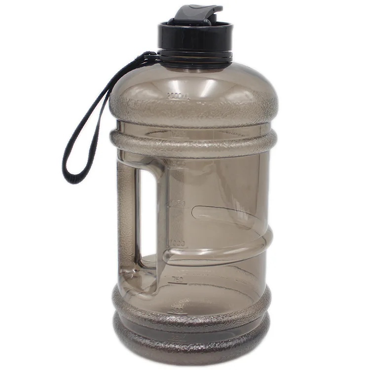 

Manufacturer Custom Logo Gallon Pots PETG 2.2L Sports 180g Large Capacity Plastic Fitness Water Bottle