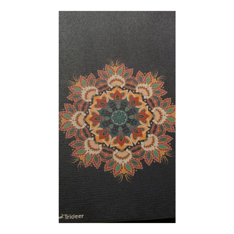 

Wholesale black custom printed eva yoga mat 10 mm thick yoga mat non slip yoga mat