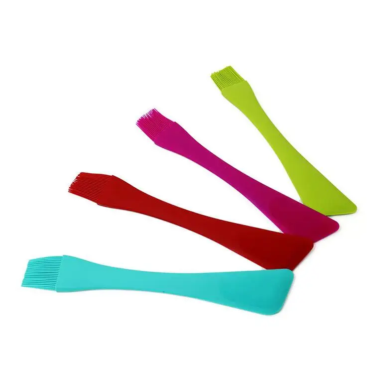 

Multifunctional Oil Basting Brush And Butter Cake Scraper Kit For Cooking Baking