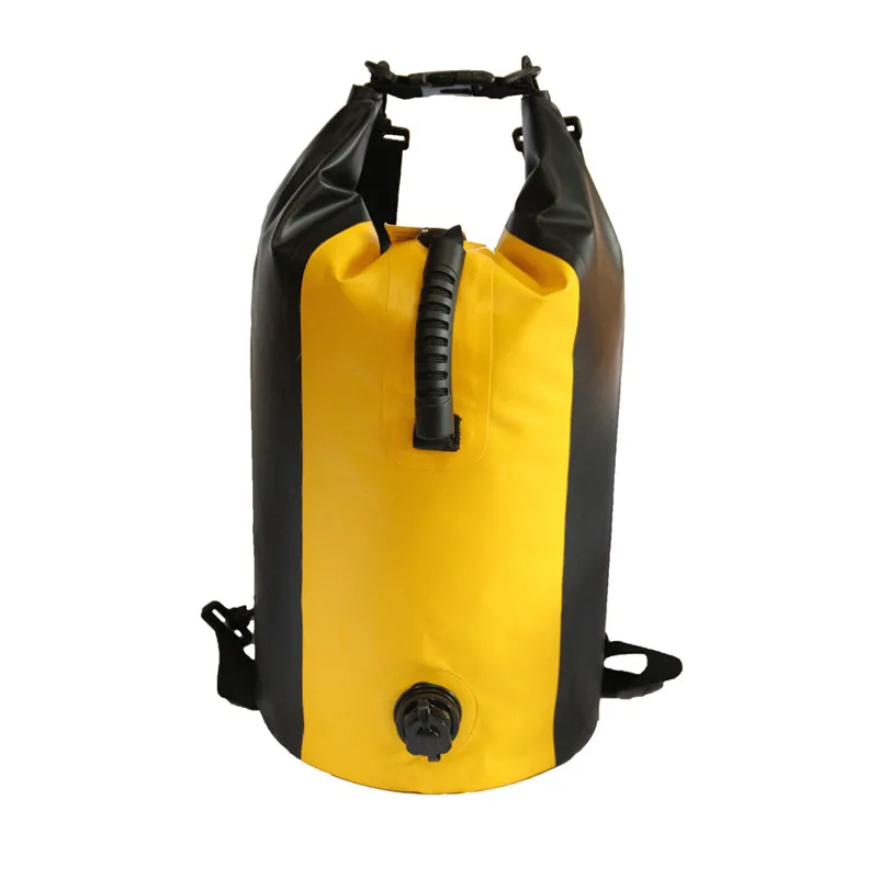 

Floating Waterproof Dry Bag - Roll Top Backpack Sack for Camping, Kayaking, Swimming, or Snowboarding