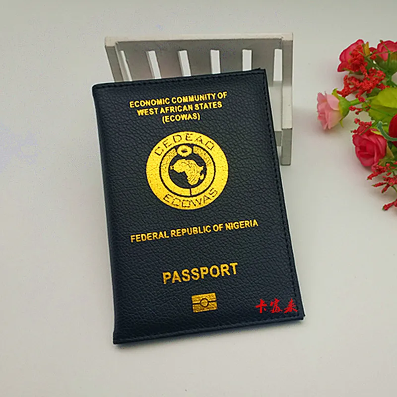 Ghana Nigeria West Africa Ecowas Passport Travel Passport Holder Cover ...