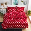 Luxury home fashion bedding set 4 piece full size custom bed sheet set
