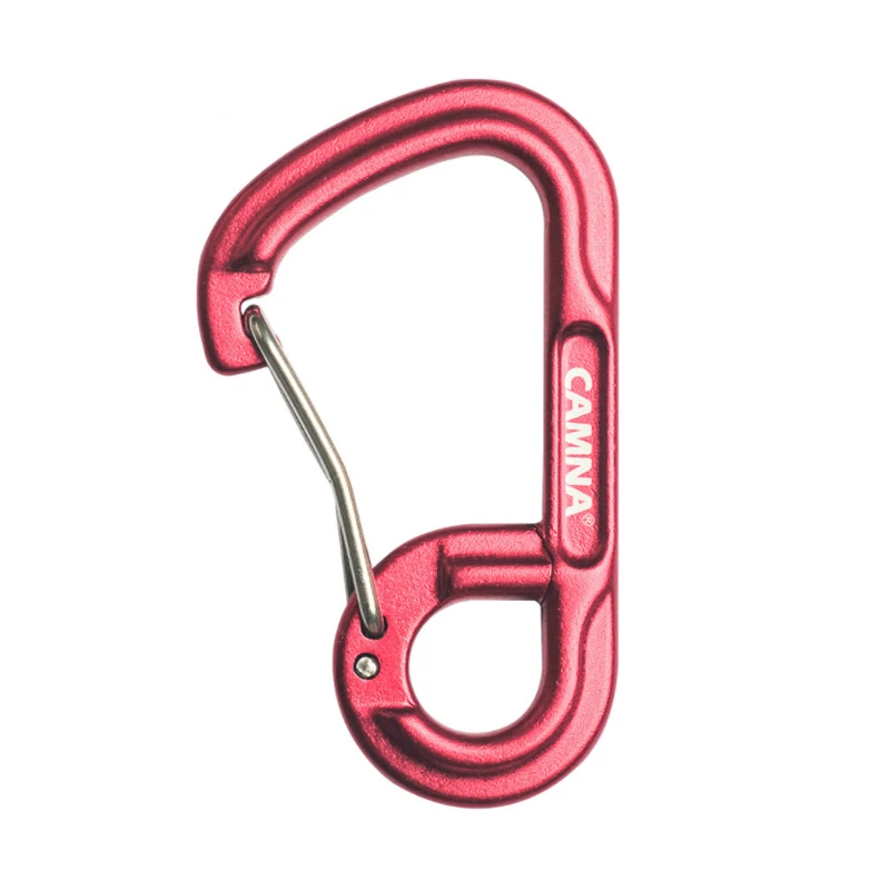 
Colored aluminum metal Carabiner Hammock Spring Clasp Climbing swing Backpack Hook Mountaineering Camping Safety Buckle 