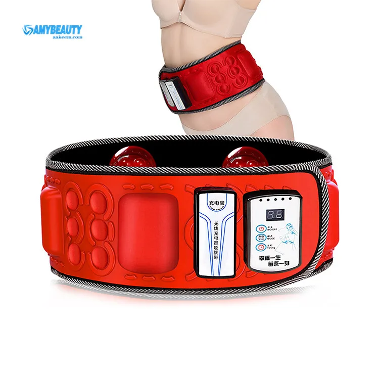 

2020 nuga best slimming massage belt custom sweat belt slimming belt for women, Blue